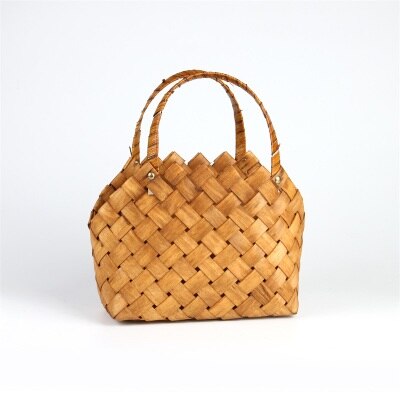 Frauen Stroh Handtasche Blume Woven Sommer Strand Messenger Tote Tasche Korb Shopper Geldbörse Dekorative Blume Körbe: HX14-206