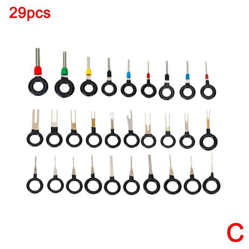 8/11/18/21/29/36/38Pcs Terminal Ejector Kit Tools Pin Draad automotive Ejector Connector Kit Terminal Ejector Kit Extractor O4I7: 2