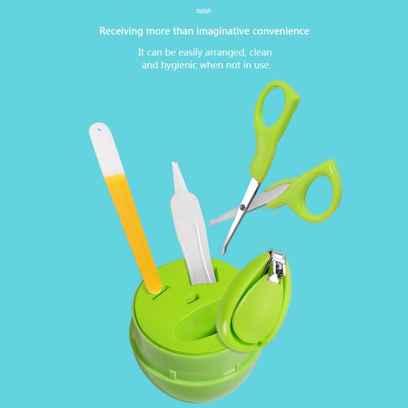 Baby Lovely Nail Clippers Trimmer Kids Nail Scissors Sets Infant Safety Nail Clippers Care Suits Baby Care