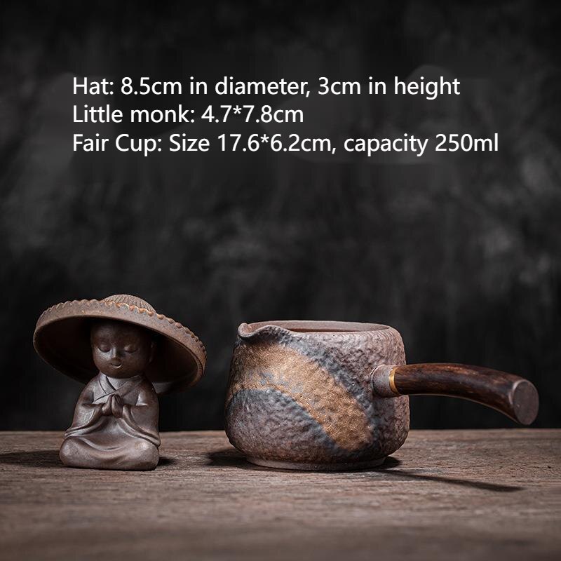 Keramische Filter Theezeven Groep Visser Monnik Hoed Thee Venkel Thee Filter Thee-ei Lekkende Thee Kung Fu Thee Set thee Service: Filter tea set A