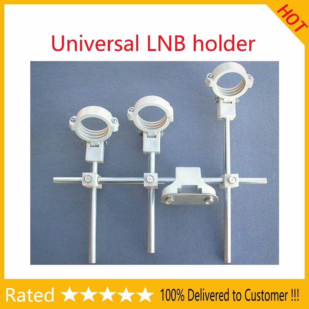 Good LNB Bracket, LNB holder ,hold up to 4 ku band LNB by post !