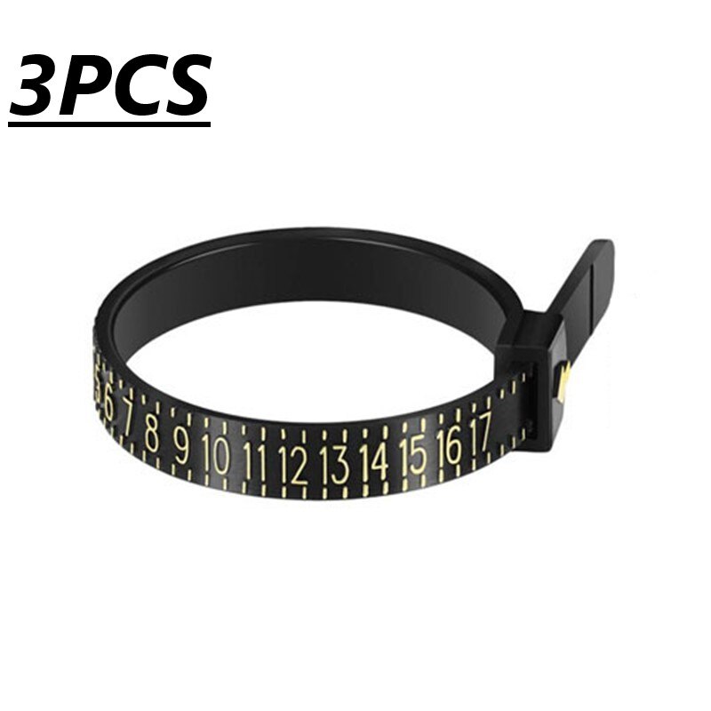 Ringmaat, vingermaat, mannen- en vrouwenmaten, sieradenaccessoiremeter: 01 3 stuks
