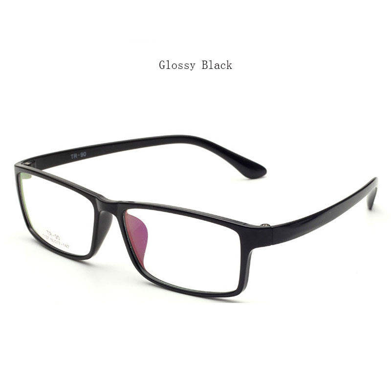 HDCRAFTER Große 160mm Übergroße Lesebrille TR90 Männlichen Brillen Rahmen Männer Rezept Myopie Brillen Rahmen Ultraleicht: Grau
