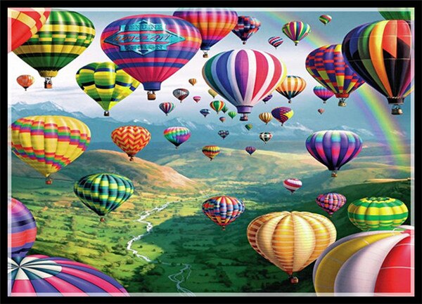 Diamond Embroidery Landscape 5D DIY Cross Stitch Pattern Full Round Diamond Mosaic Set Wall Decoration: Purple