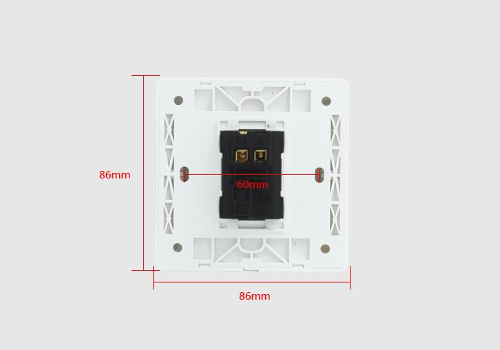 LPSECURITY 5pcs NO/NC Exit Button Exit Switch For Door Access Control System Door Push Exit Door Release Button Switch: NO Version