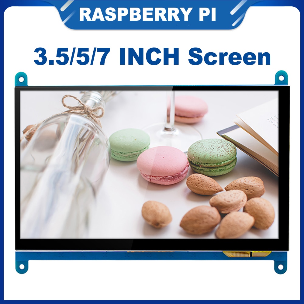 ITINIT R58 Raspberry Pi 4 Model 3B 3B+ Touch Screen 3.5/5/7 inch LCD Module Resistive/Capacitive Display Monitor Touch Panel