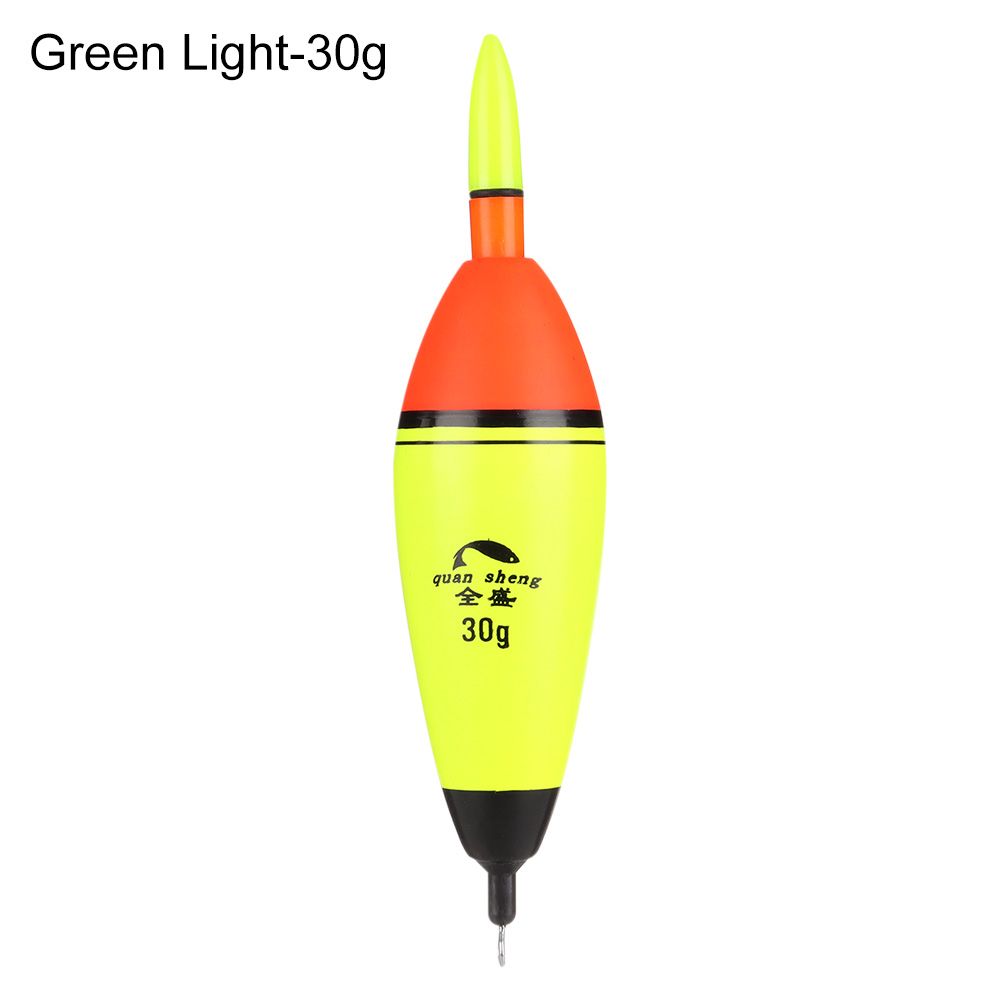 5g-100g Plastic Fishing Night Float Electronic Light Stick Eva Foam Ball Boia Bobber Buoyancy Fishing Accessories: 0.5# / Blue