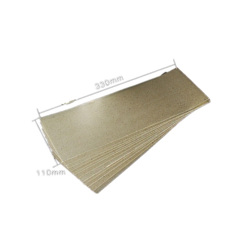 10 stücke hohe temperatur beständig Glimmer papier isolierende Glimmer blatt für Heißluft Pistole Lözehn Stationen Grillen Heizung 330mm * 110mm