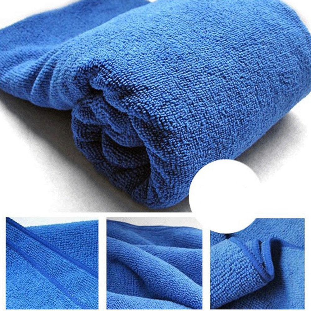 1 stk klude rengøringsstøv bilvask håndklæde 30*30cm blød mikrofiber polering fleece absorberende renserisæt sæt til bil
