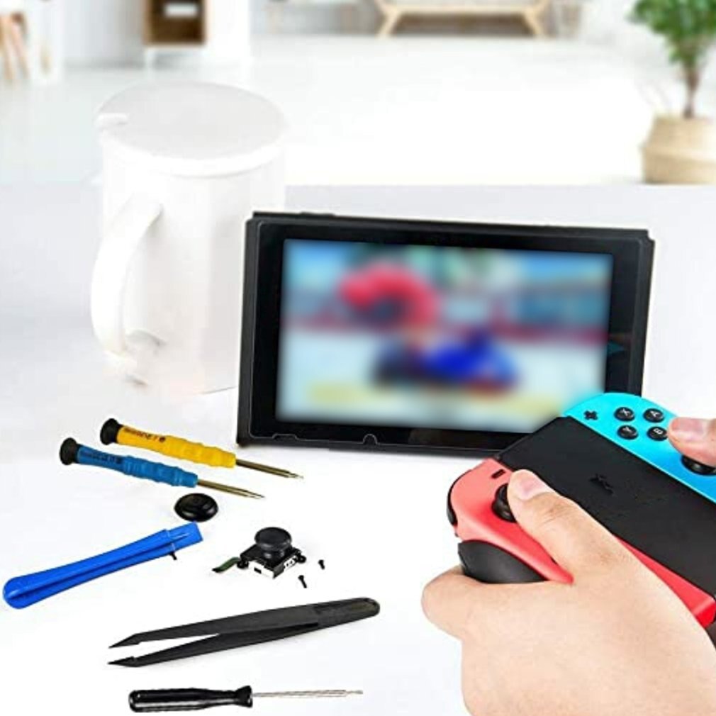 Palanca de mando analógica 3D, palanca de pulgar de repuesto para Nintendo Switch Joy Con módulo de Sensor controlador para Nintendo Switch Lite