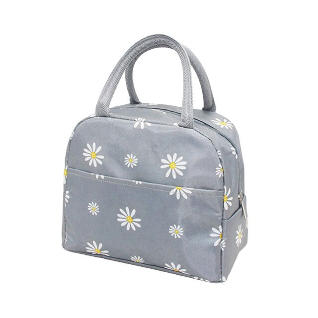 Nuova borsa da Picnic portatile con cerniera per la conservazione del calore: Argento
