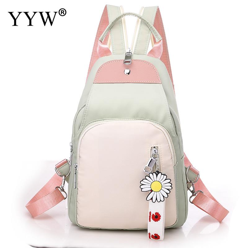 Rugzak Vrouwelijke School Rugzak Vrouwen Rugzak Schooltas Voor Tiener Meisjes Bagpack Dames Sac A Dos Rugzak Vrouwen Rugzak: style 2 green