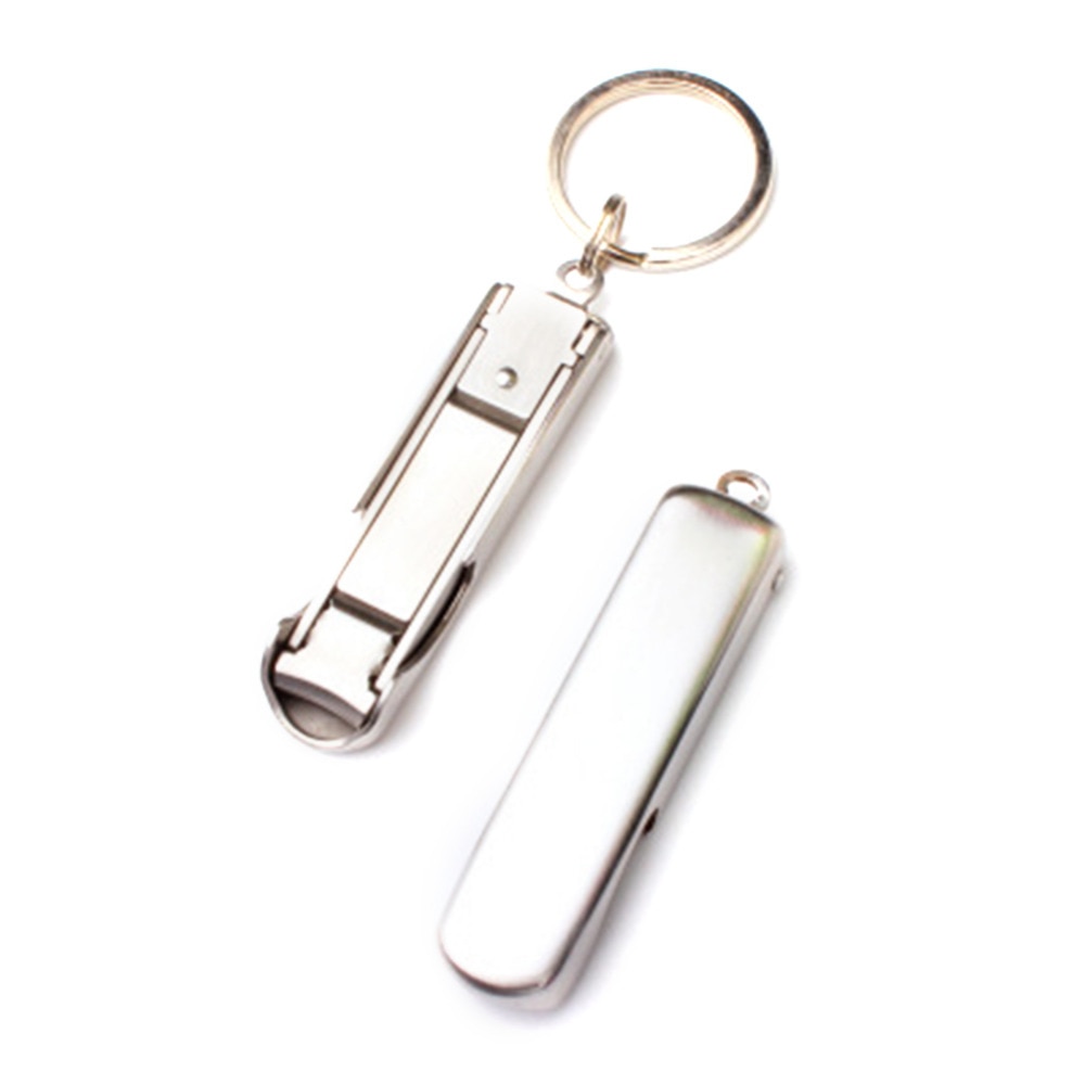 1 Pc Mini Nagelknipper Trimmer Schaar Eenvoudige Zilveren Rvs Manicure Nagel Frees Voor Vinger Of Teen
