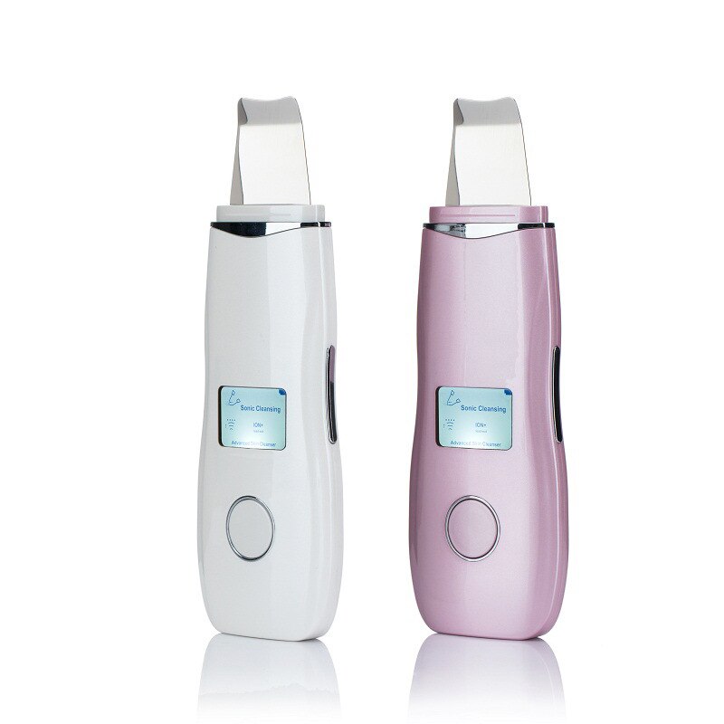 Ultralyd hudscrubber eksfoliering ansikt hud peeling cleaner ems lifting stramming blackhead remover porer dyprensende verktøy