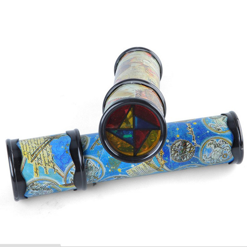 21 cm Kaleidoscopes Kinderen Speelgoed Schaalbare Uitgebreide Rotatie Verstelbare Caleidoscoop Fancy Kleur Wereld Educatief Speelgoed Voor Kinderen