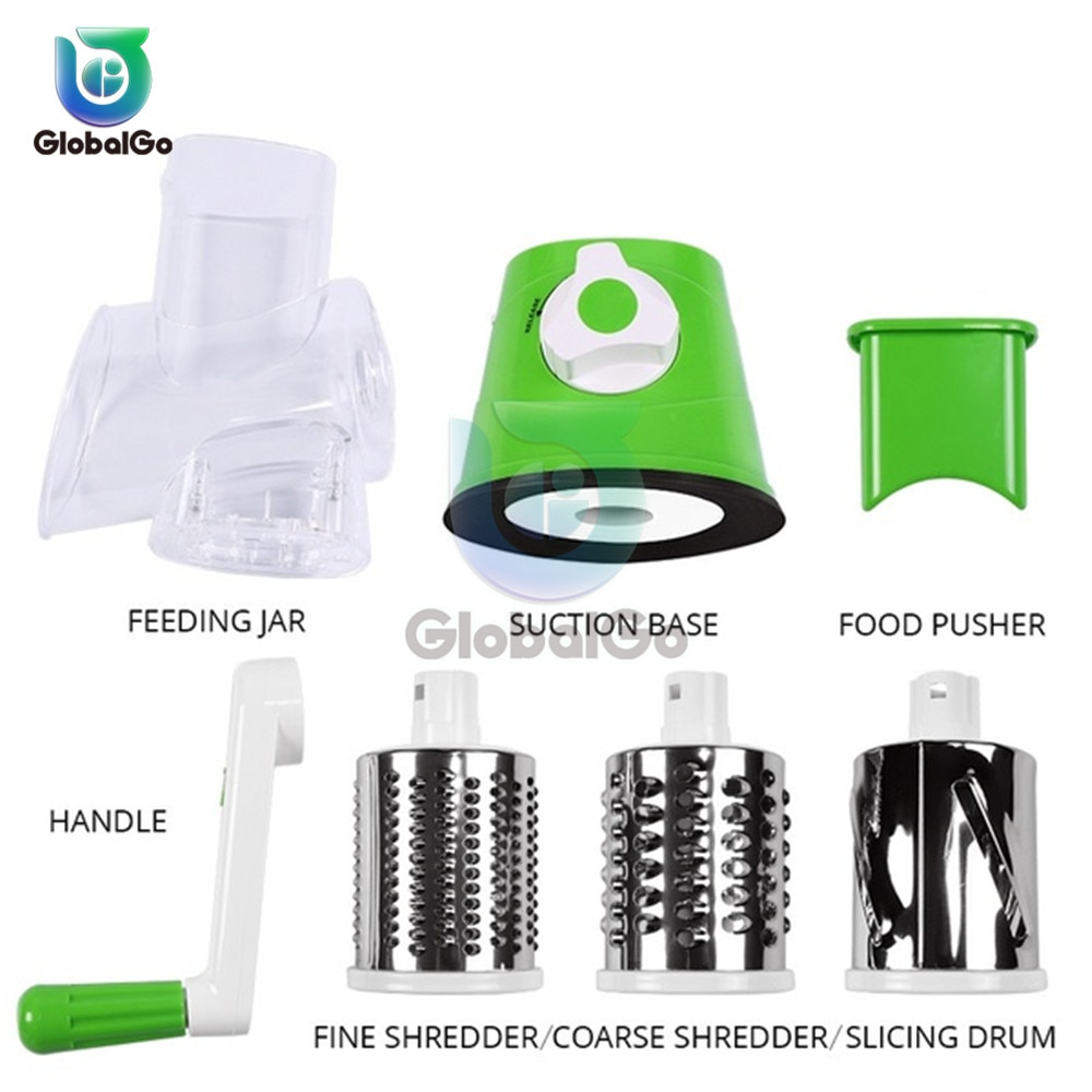 Groentesnijder Ronde Slicer Raspen Aardappel Wortel Kaas Shredder Vleesmolen Plantaardige Chopper Keuken Tool