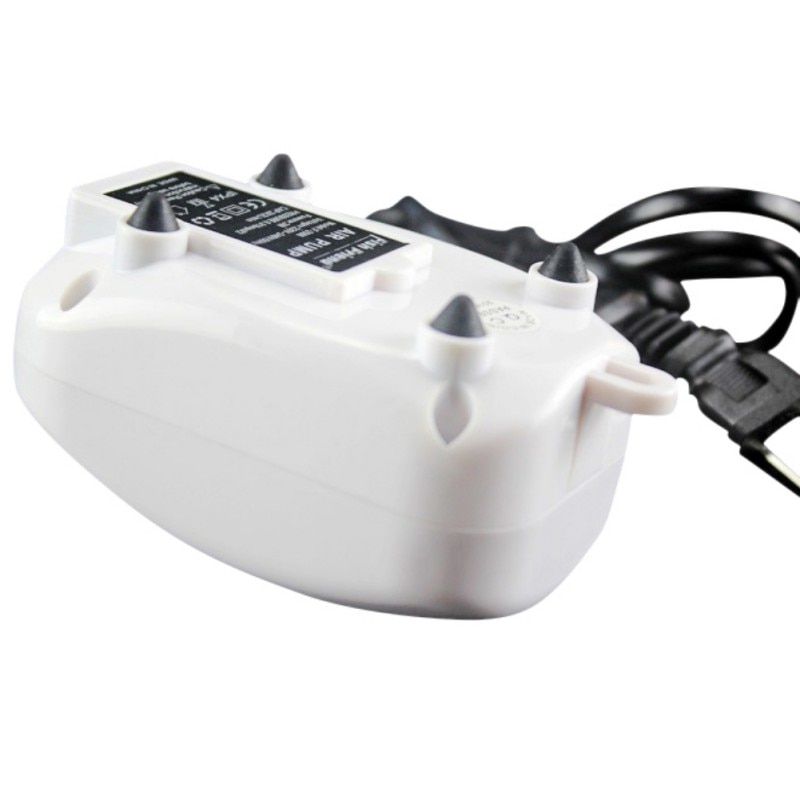 Luchtpomp luchtcompressor ultra stille aquarium zuurstof luchtpomp enkele & dubbele uitlaat 3w 220-240v eu stekker visaccessoires