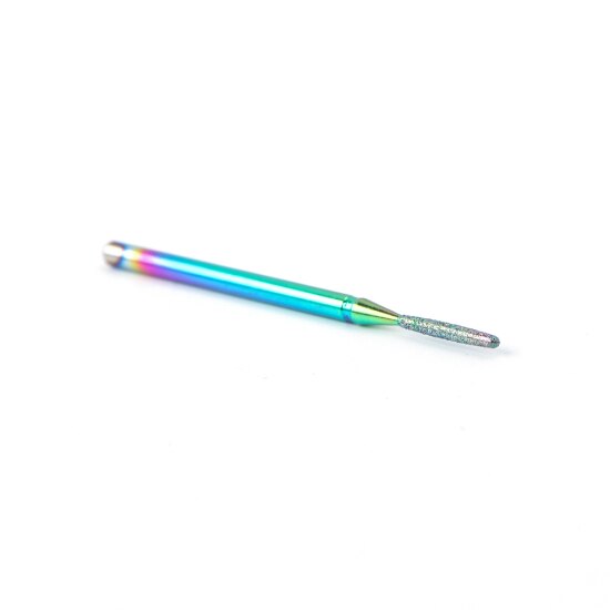 Stz 1pc regnbue neglebor til elektrisk boremaskine fræser hårdmetal keramisk neglefilsliber manicure værktøj  #1514-2: 244-016