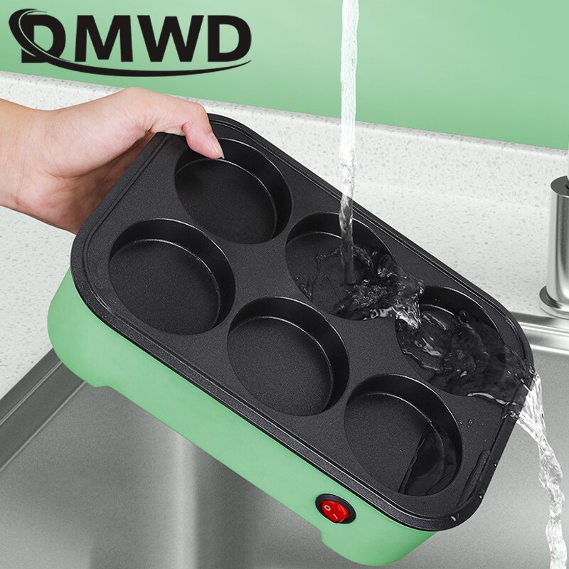 Elektrische Takoyaki Hersteller Ei Omelett Herde Krepp Pfannkuchen Gebraten Steak Braten Pfanne Chibi Maruko Backen Maschine Krake Bälle Grill