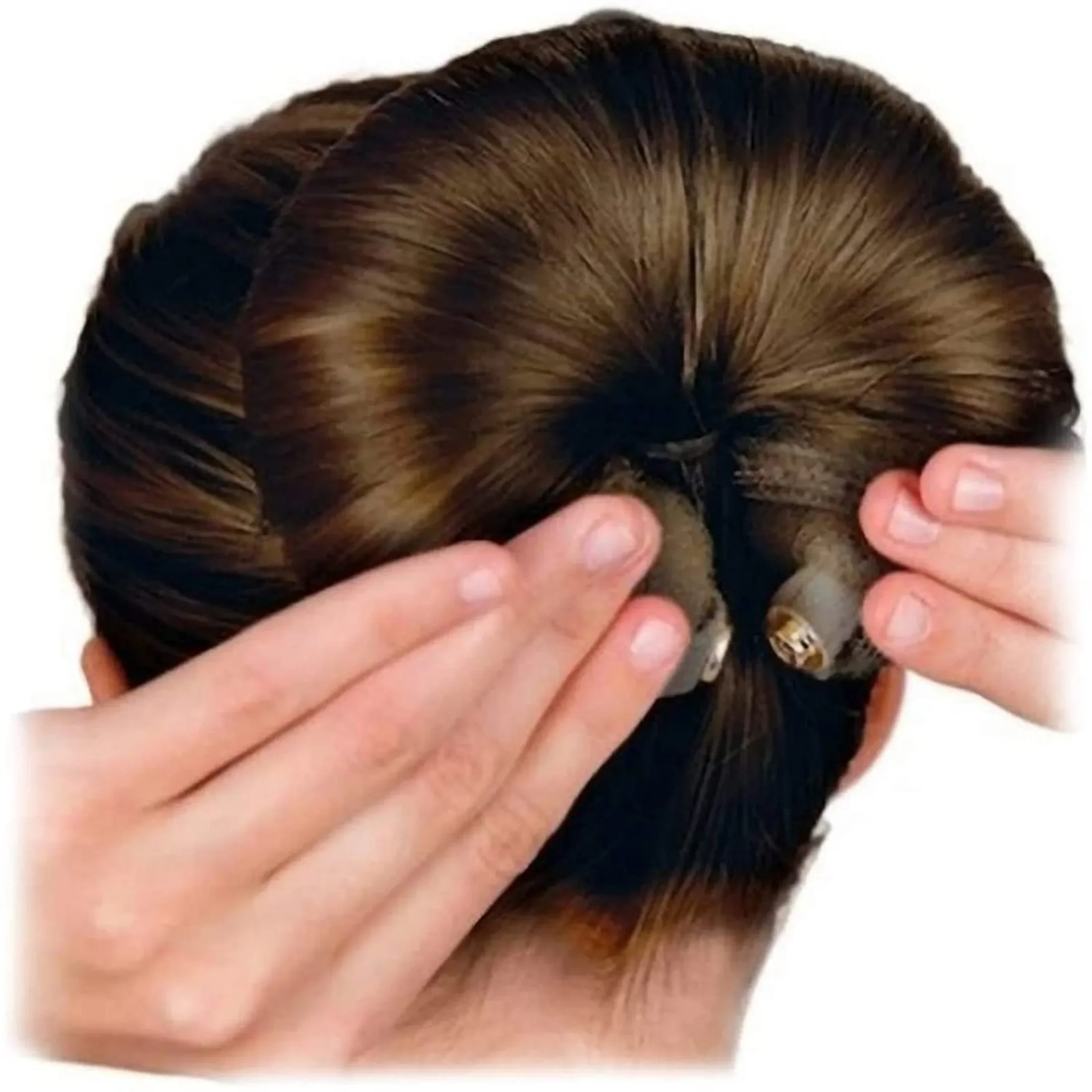 Criador de coque de cabelo para meninas e mulheres, Magic Foam Sponge, Easy Big Ring, Hair Styling Tools, Acessórios para penteado, Donut Fashion