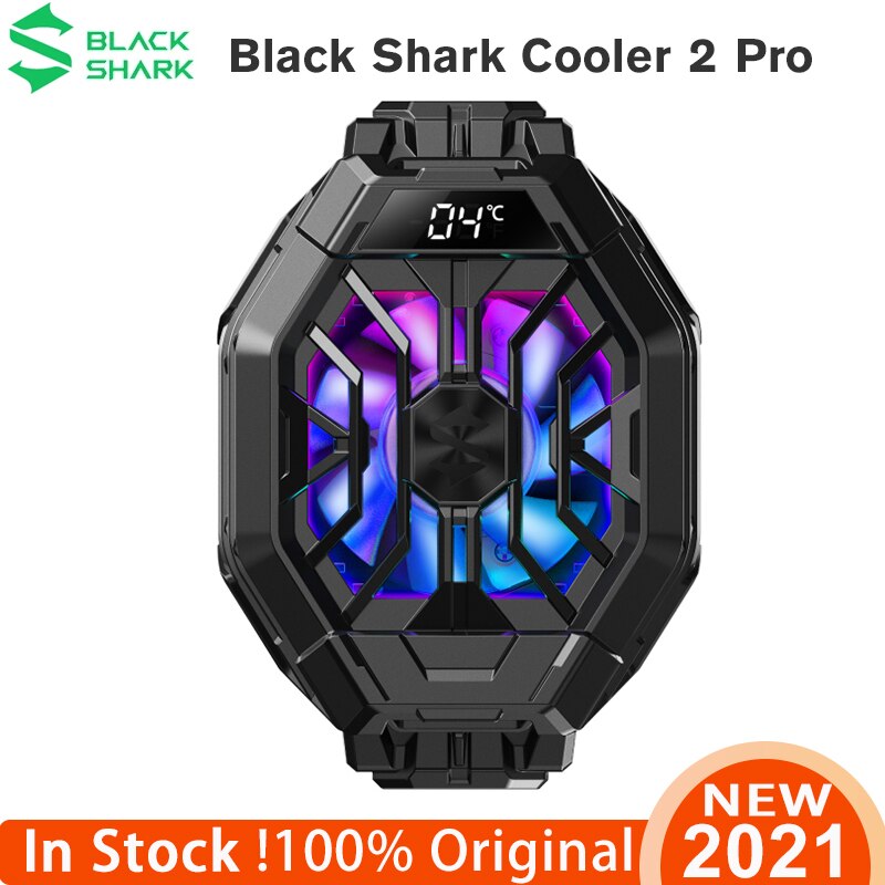 Original Black Shark Cooler 2 Pro Cell Phone Cooling Fan Smart FunCooler for IPhone Redmi for Black Shark 4/Pro