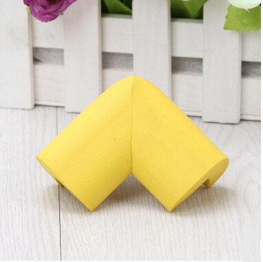 10 sztuk/partia osłony narożników bezpieczeństwa dla dzieci szklany stół ochrona dziecka meble antykolizyjne ochraniacz narożny ochrona dziecka: żółty Protection