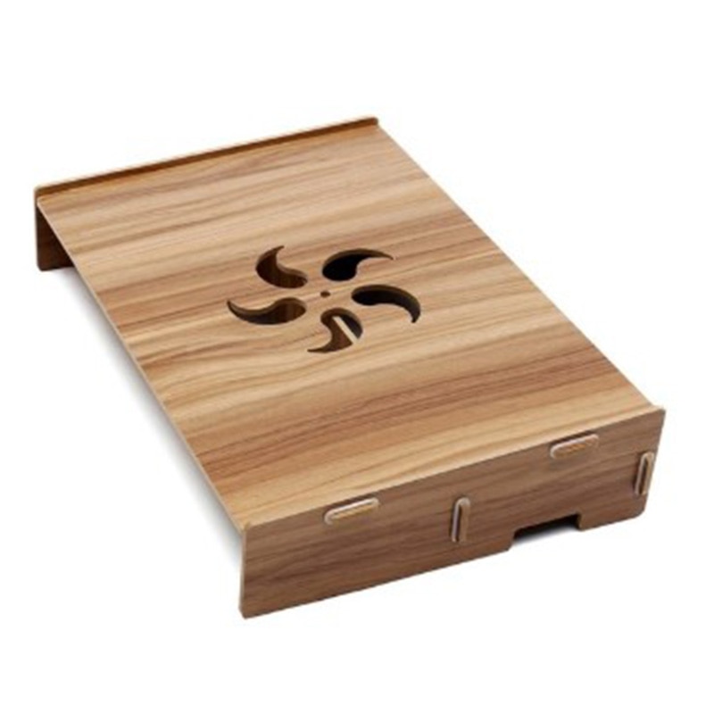 Houten Monitor Plank Plint Sterke Laptop Stand Led Computer Riser Desktop Holder Bracket Home Tablet Lapdesks: Default Title