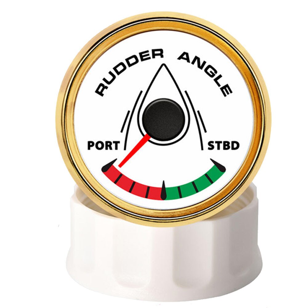 12V/24V Rudder Angle Sensor Stainless Steel fit Marine Boat Rudder Angle Indicator Gauge Fit Boat Marine Rudder Angle Indicator: Type D Gauge
