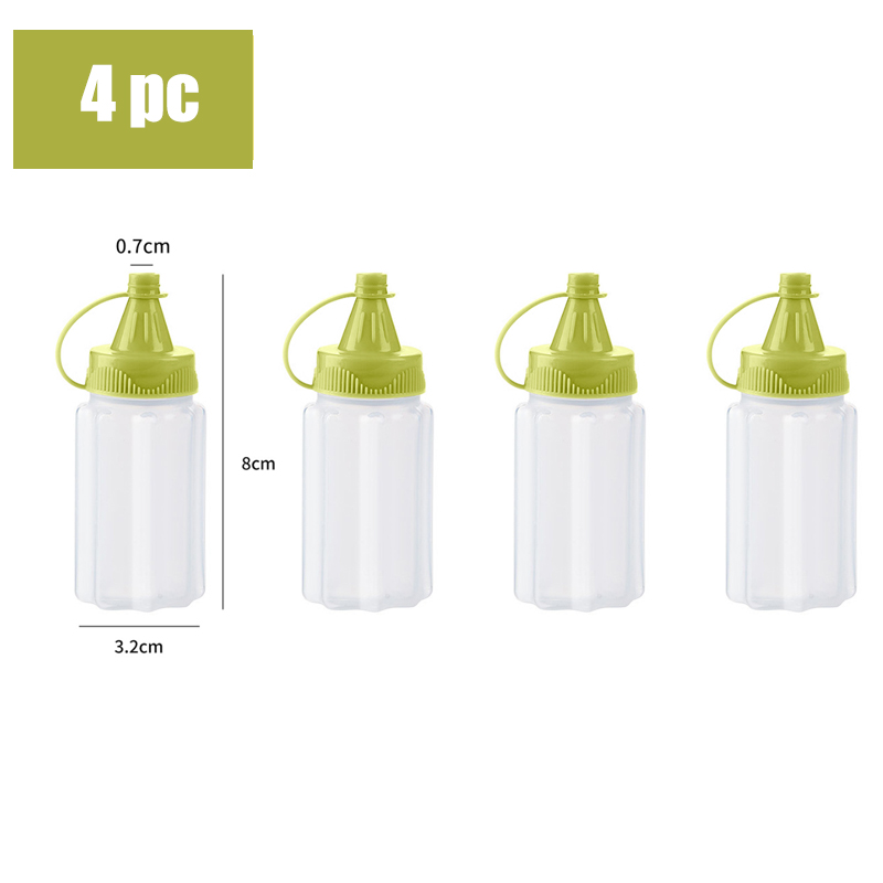 Lunch Bento Soy Sauce Box Container with Dropper Cute Plastic Condiment Dispenser Mini Salad Tomato Sauce Bottle: black