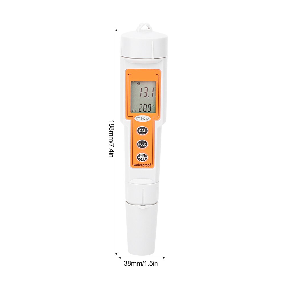 Mini Hand-Held Digital PH Meter Water Tester 0.0-14.0PH for Swimming Pool Aquarium PH Tester