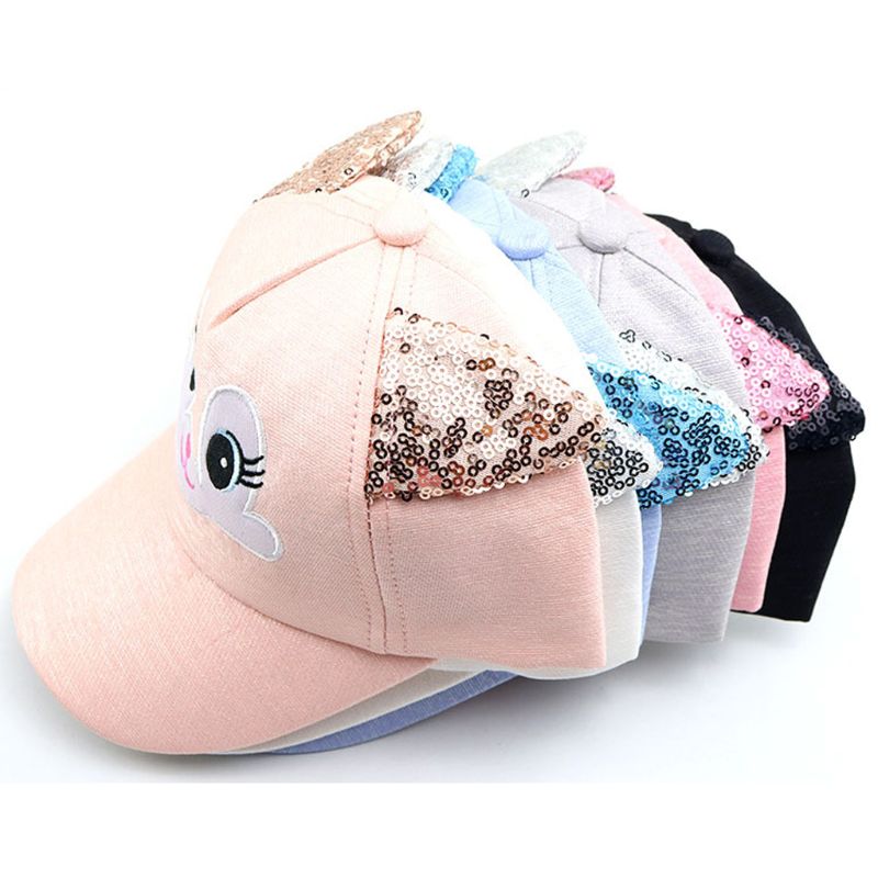 Sombreros de bebé bonitos dibujos animados niño coreano gato béisbol sombrero primavera verano bebé niño sombreros para el sol para niña gorros niños Fotografía Prop