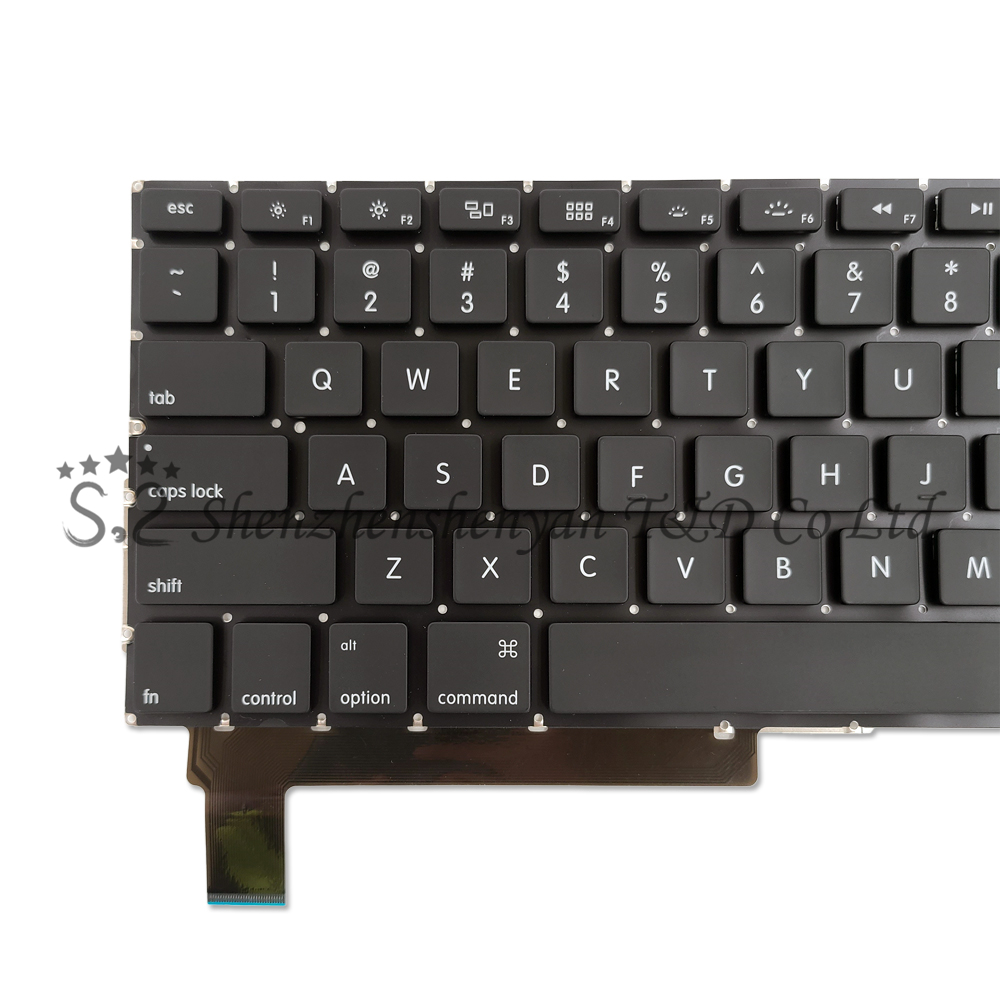 A1286 For Macbook Pro 15" Replacement Keyboard US UK Russian French Spain Japanese Arabic Version Years