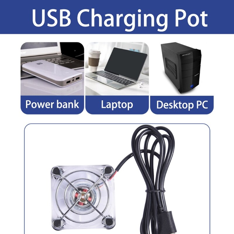 Mini Mobile Phone Cooling Fan Magnetic USB Charging Cell Phone Cooler for Phone Pad Gaming Quiet Silence