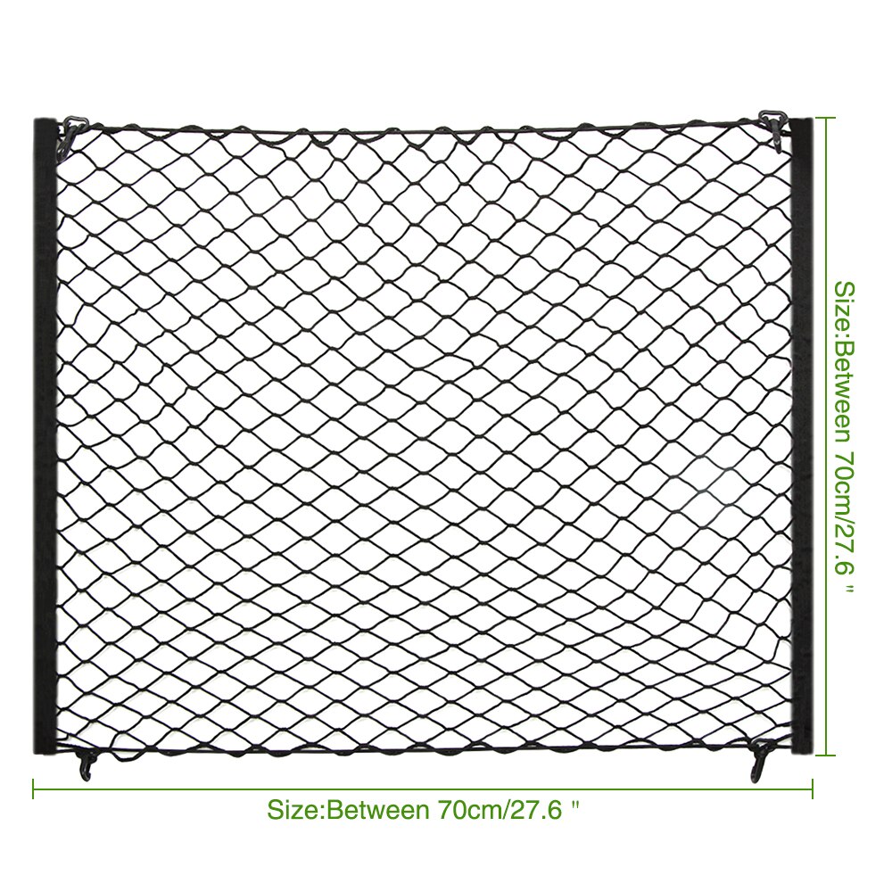 4 HooK Car Trunk Cargo Mesh Net Luggage For Peugeot 307 308 408 508 3008 For Citroen C4 C4L C5 C6 Accessories