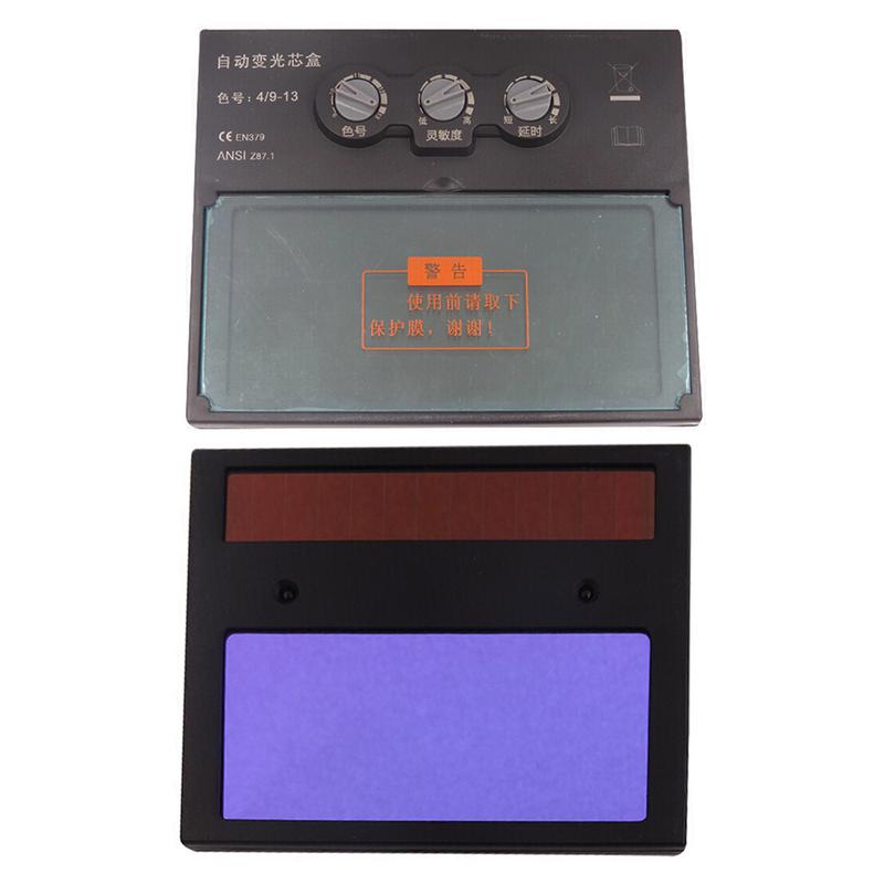 Solar Auto Darkening Welding Helmet Automatic Welding Mask Mig Tig Arc Welding Shield Soldering Work