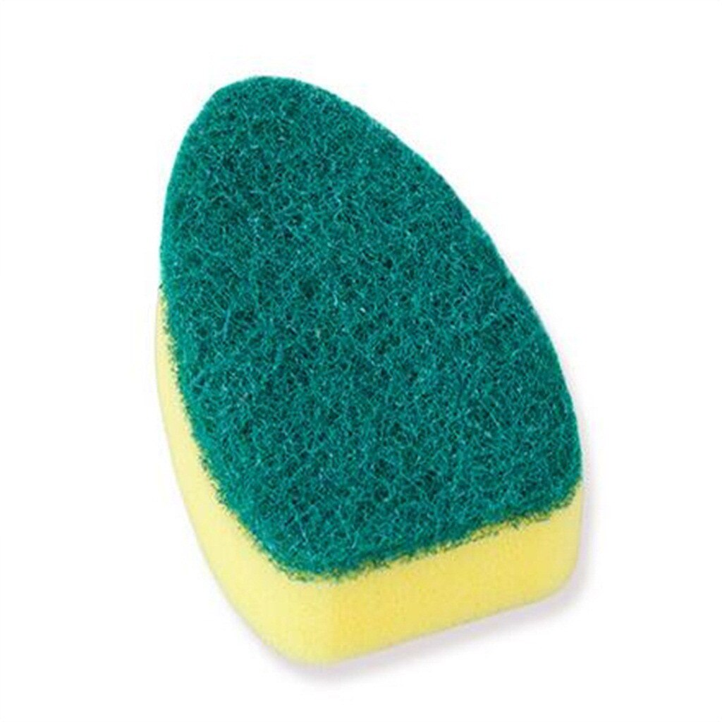 35 #1 Afwassen Stok En 6 Vervanging Afwassen Stok Sponzen Voor Keuken Schoonmaken Sink Pot Borstel Spons