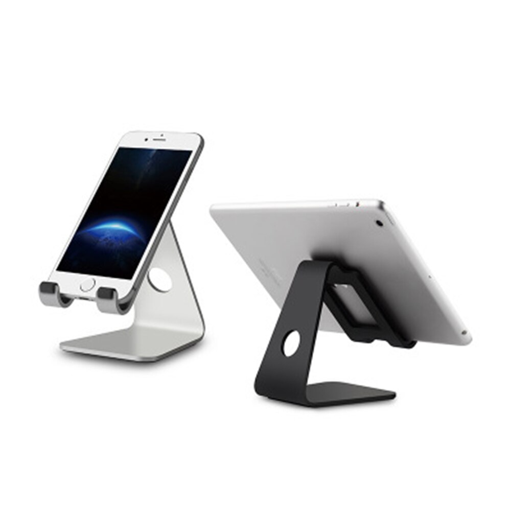 Mobiele Telefoon Houder Aluminium Metal Tablet Desk Mounts & Houders Voor Iphone X / 8/7/6 Plus Samsung telefoon/Ipad