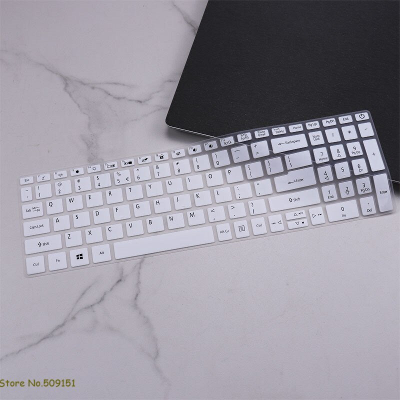 Dla Acer Aspire 7 A715-74G 2020 A715 74G 2020 a715-74g-5017 15.6 cal silikonowy Notebook Laptop klawiatura Protector skóry pokrywa
