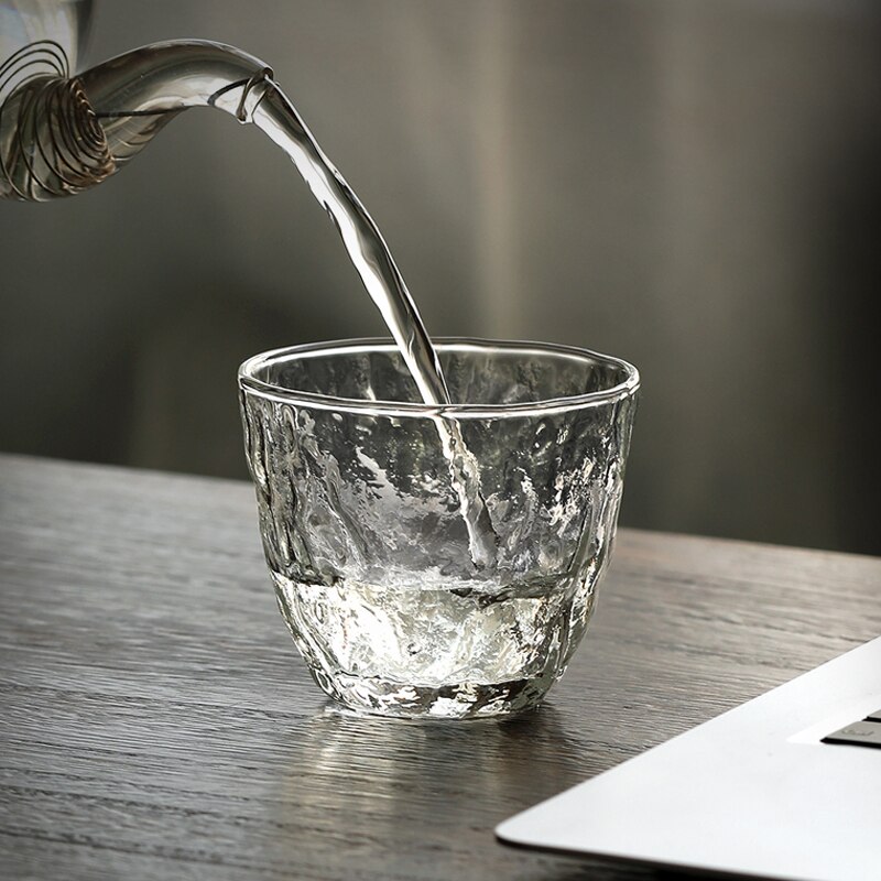 Tee Tasse Kleine Nette Klassische Chinesische Glas Wasser Tasse Japanischen Sake Tasse Wasser Flaschen Wasser Töpfe Wasserkocher Küche Utensilien