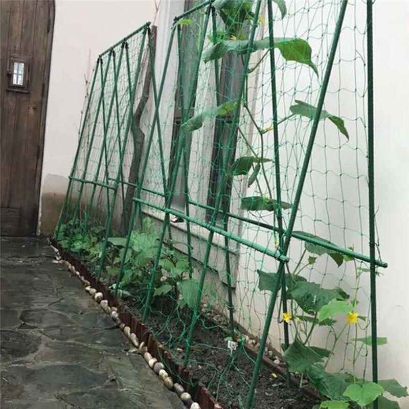 Nylon Flowers Trellis Netting Plant Wall Climbing Support Artificial Grow Fence Net For Planting Nets Garden Tools