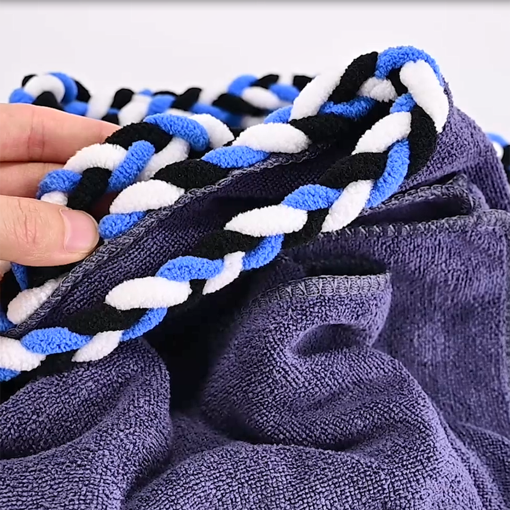 FOSHIO Windschutzscheiben-Reinigung, Auto-Armaturenbrett-Abdeckung, Tuch, Mikrofaser-Handtuch, Wasseraufnahme, Seil, Vinyl-Schutzfolie, Installationswerkzeug