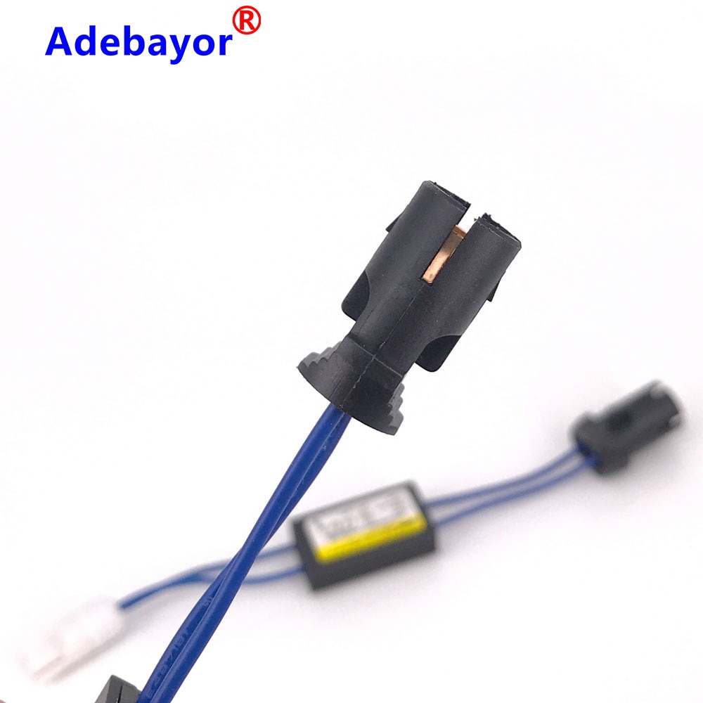 2pcs T10 Canbus Error Free Resistor LED Decoder Warning Error Canceller T15 W5W LED Bulbs