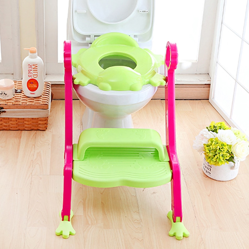 folding portable ladder potty training kids toilet stand seat