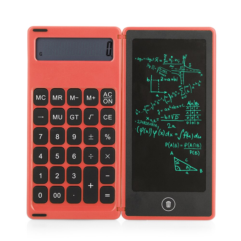 Ultra Thin Graphics Board Graffiti Notepad Drawing Board Electronic Calculator LCD Folding Energy Saving Mini Tablets