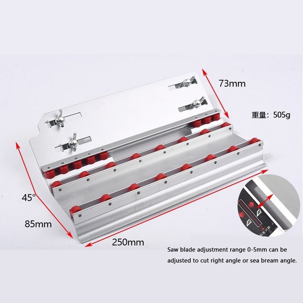 45 Degree Angle Cutter Frame Bevel Cutter Auxiliary Tool Tile Exposed Angle Outside Construction Tool Stone Cutting Machine