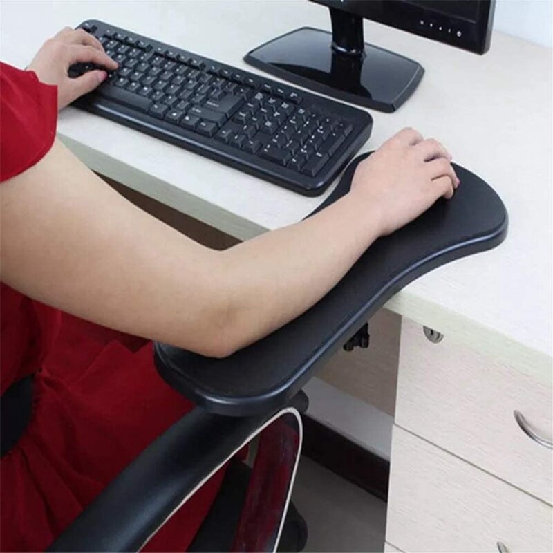 Adjustable Wrist Mouse Pad, Table and Chair Armrest Mouse Pad Bracket, Computer Extender Armrest, Ergonomic