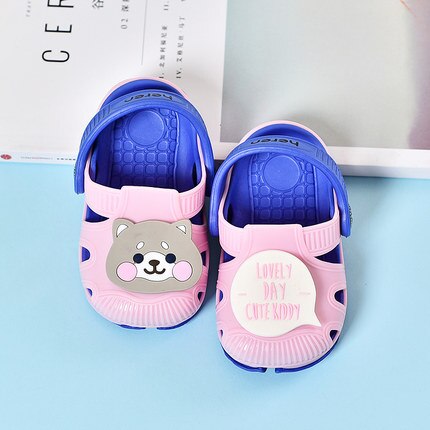 EVA Tuin Schoenen Zomer Klompen Voor Baby Kinderen Qiuck Drogen Strand Slipper Platte Licht Ademend Outdoor Sandalen Zuecos Mujer: Light Green / 2
