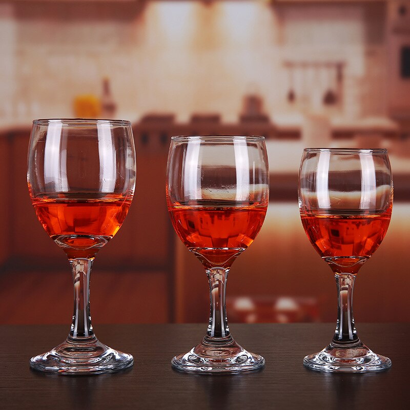 Modern Simple Glass Red Wine Glass Tempered Glass Goblet Exquisite Glassware