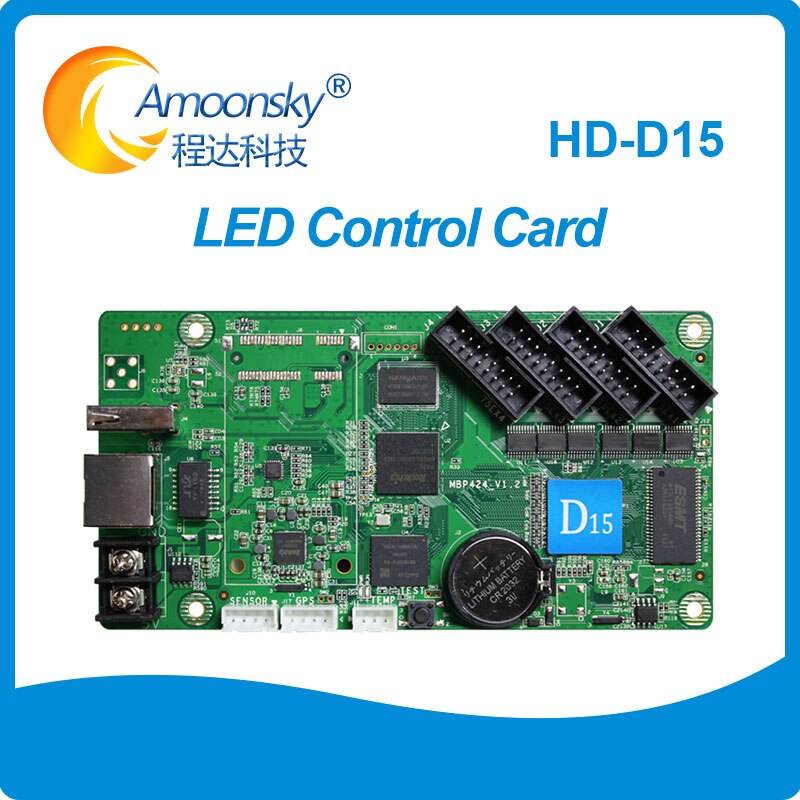 HD-D10 Huidu Full Color Asynchrone Led Controlekaart Professionele Voor Led Scherm Outdoor P4/P8/P10