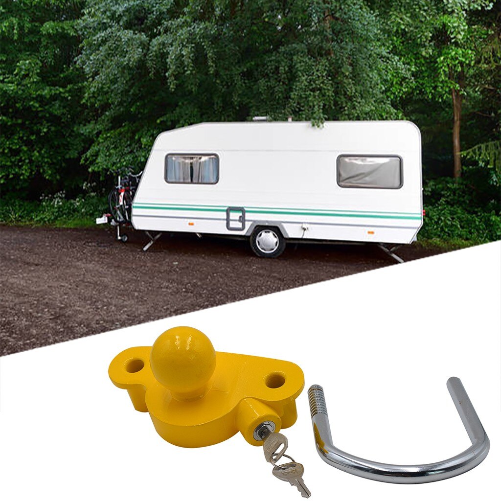 Universal High Security Hitch Lock Caravan Trailer Coupling Tow Ball lock